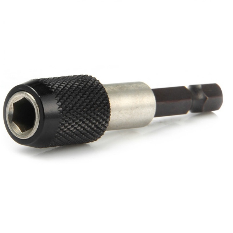 Socket Extension Bar Driver Bit Adapter Black