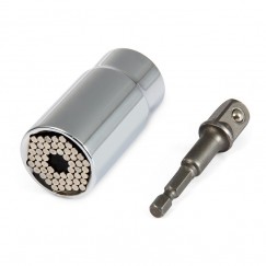 Stainless Steel wrench Universal Socket/Drill Adap...