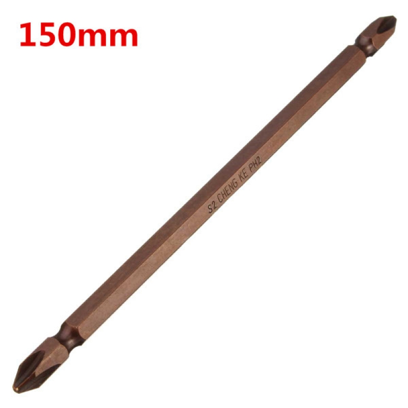 150mm Magnetic Screwdriver Bit Electric Screwdriver Double Cross Head