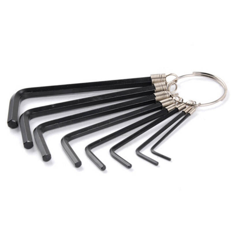 Steel 8 in 1 Allen Wrench Hex Key Set