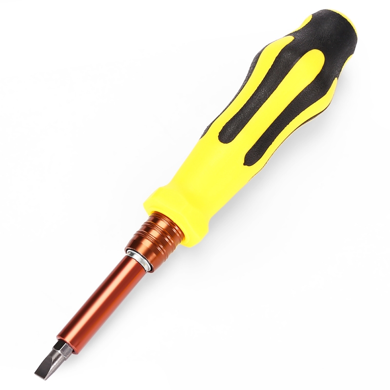 13.5MM High-quality Steel 46-piece Multi-function Combination Screwdriver Set / Disassemble Tool Yellow