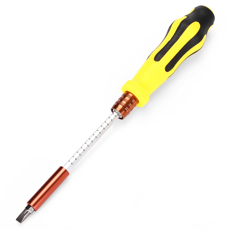 13.5MM High-quality Steel 46-piece Multi-function Combination Screwdriver Set / Disassemble Tool Yellow