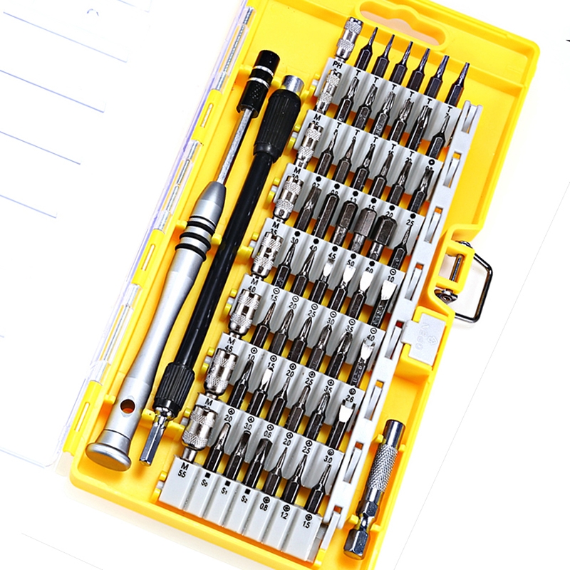 Chrome Vanadium Alloy Steel 60-in-1 Multifunction Screwdriver Set Mobile Phone Digital Repair Tool Set