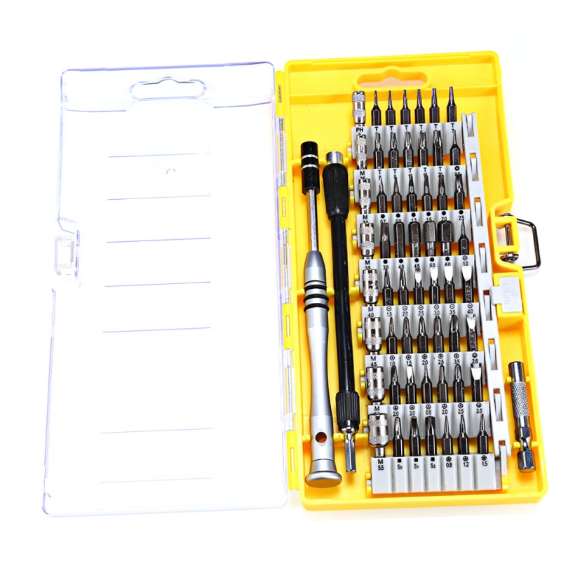 Chrome Vanadium Alloy Steel 60-in-1 Multifunction Screwdriver Set Mobile Phone Digital Repair Tool Set