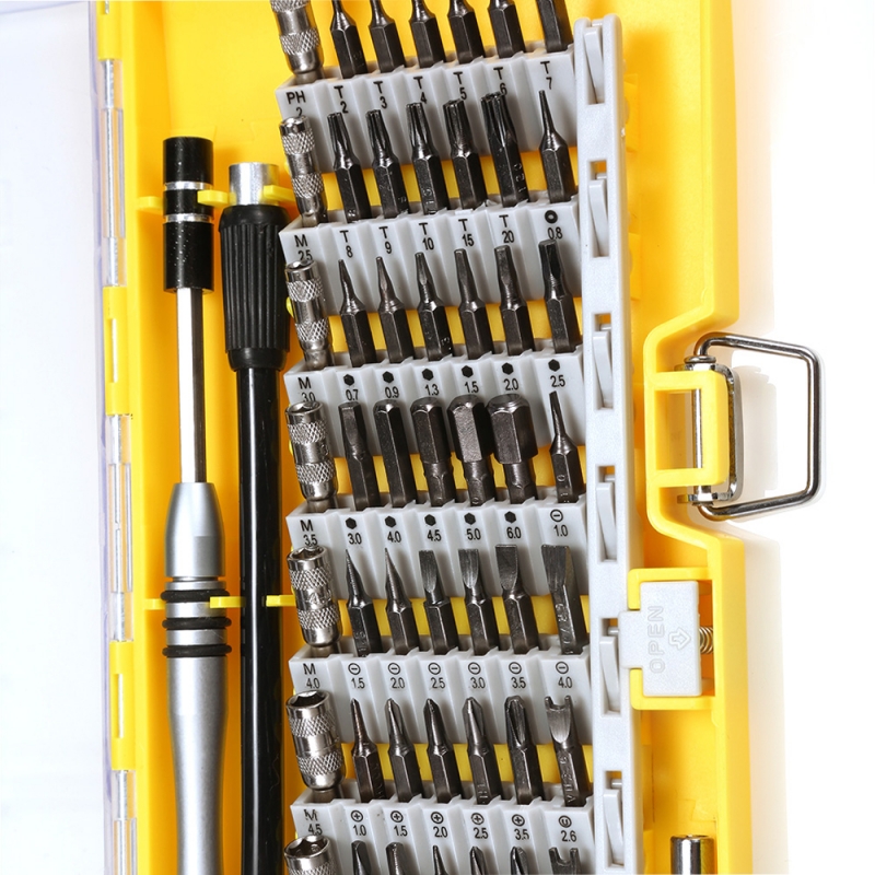 Chrome Vanadium Alloy Steel 60-in-1 Multifunction Screwdriver Set Mobile Phone Digital Repair Tool Set