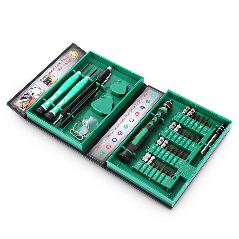 38 in 1 Precision Screwdriver Set Cell Phone PC Repair Tool Batch Material for the S2 Alloy Steel