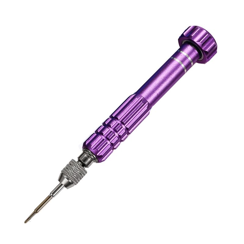 Imported S2 Steel & Titanium Handle Apple Mobile Phone Multi-function Maintenance Tool Purple