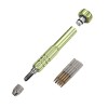 Imported S2 Steel & Titanium Handle Apple Mobile Phone Multi-function Maintenance Tool Green